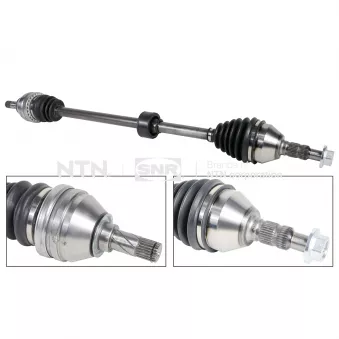 Arbre de transmission avant droit SNR OEM 24451256