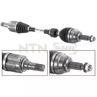 Arbre de transmission avant gauche SNR OEM 391004196R