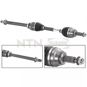 Arbre de transmission avant droit SNR OEM 391004196R