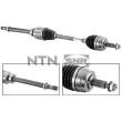 SNR DK55.036 - Arbre de transmission avant droit 