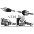 SNR DK55.037 - Arbre de transmission avant gauche 