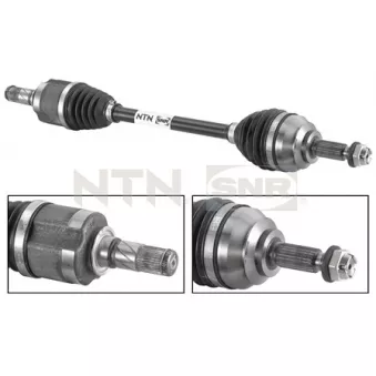 Arbre de transmission avant gauche SNR OEM 391018401R