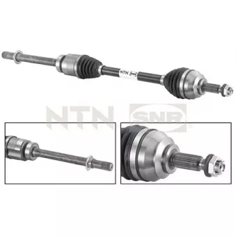 Arbre de transmission avant droit SNR OEM 391018401R