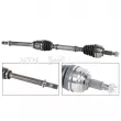SNR DK55.100 - Arbre de transmission avant droit 