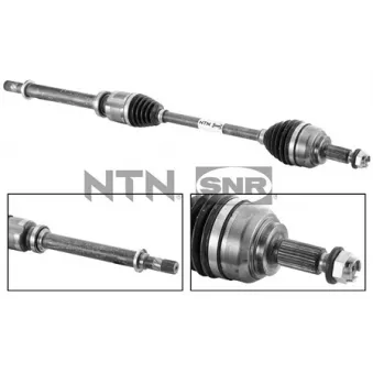 Arbre de transmission avant droit SNR OEM 7701209469
