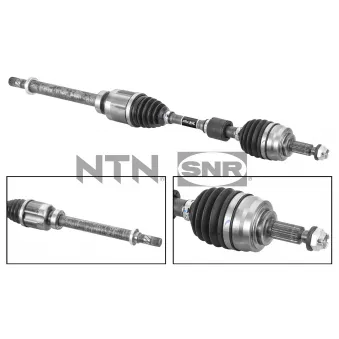 Arbre de transmission avant droit SNR OEM 391009570R