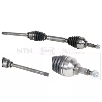 Arbre de transmission avant droit SNR OEM 8200363698