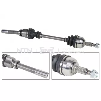 Arbre de transmission avant droit SNR OEM 8200276407