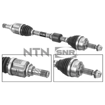 SNR DK55.237 - Arbre de transmission avant gauche 