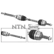 SNR DK55.251 - Arbre de transmission avant droit 