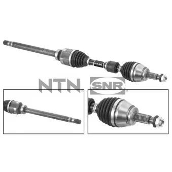 Arbre de transmission avant droit SNR OEM 391019028R