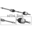 SNR DK55.255 - Arbre de transmission avant droit