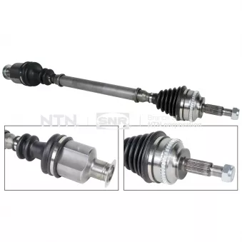 Arbre de transmission avant droit SNR DK55.298