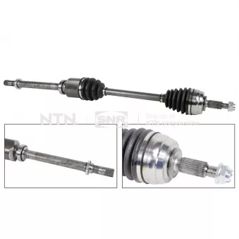 Arbre de transmission avant droit SNR OEM 391003840r