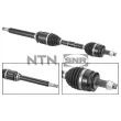 SNR DK58.013 - Arbre de transmission avant droit 