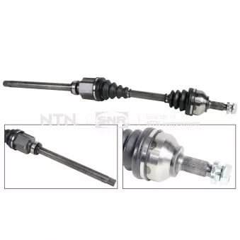 Arbre de transmission avant droit SNR OEM 1607019280