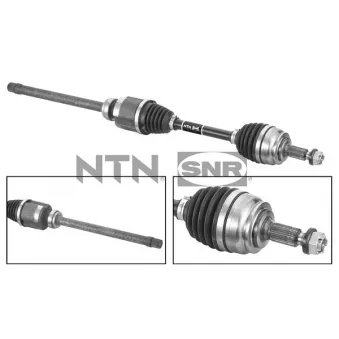 SNR DK59.010 - Arbre de transmission avant droit 