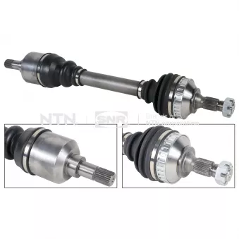 SNR DK59.019 - Arbre de transmission avant gauche 