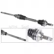 SNR DK59.020 - Arbre de transmission avant droit 