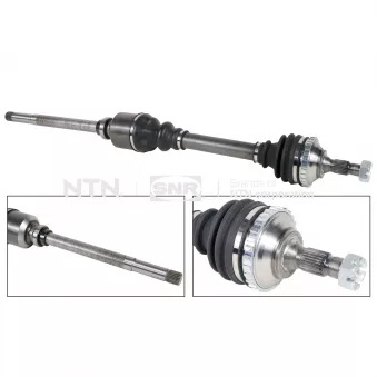 Arbre de transmission avant droit SNR OEM 3273Y7