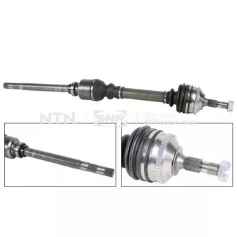 Arbre de transmission avant droit SNR OEM 32736Y