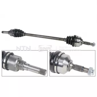 Arbre de transmission avant droit SNR OEM 3273EN
