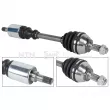 SNR DK66.032 - Arbre de transmission avant gauche 