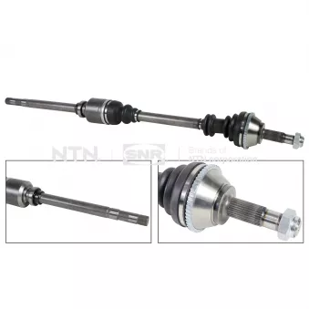 Arbre de transmission avant droit SNR OEM 3273Q5