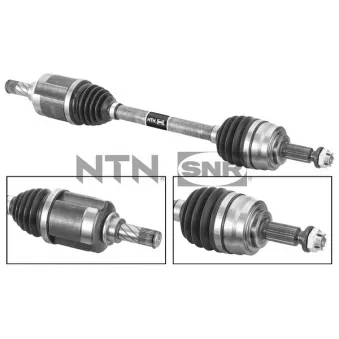 Arbre de transmission avant gauche SNR OEM 391007254R