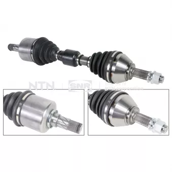 Arbre de transmission avant gauche SNR OEM 39101JY04B