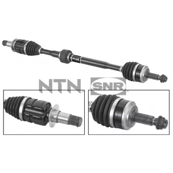 Arbre de transmission avant droit SNR OEM 0442802690
