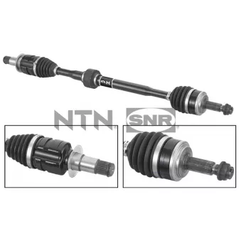 Arbre de transmission avant droit SNR OEM 0442802690