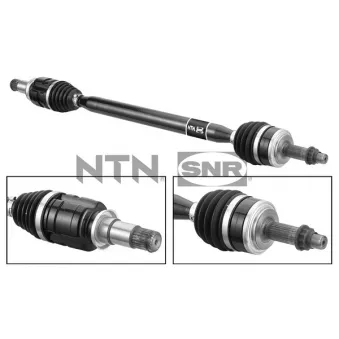 Arbre de transmission avant droit SNR OEM 0442802690