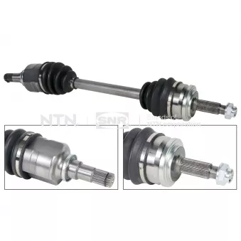SNR DK69.025 - Arbre de transmission avant gauche 