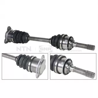 SNR DK77.031 - Arbre de transmission avant gauche 