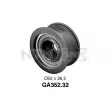 SNR GA352.32 - Poulie-tendeur, courroie trapézoïdale à nervures