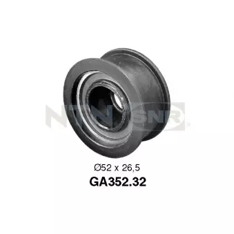 Poulie-tendeur, courroie trapézoïdale à nervures SNR OEM 6177883