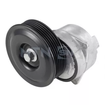 Poulie-tendeur, courroie trapézoïdale à nervures SNR OEM 1077689