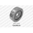 SNR GA359.61 - Poulie-tendeur, courroie trapézoïdale à nervures