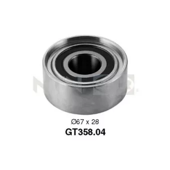 Poulie-tendeur, courroie crantée SNR OEM 4443446