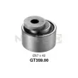 SNR GT359.00 - Poulie-tendeur, courroie crantée