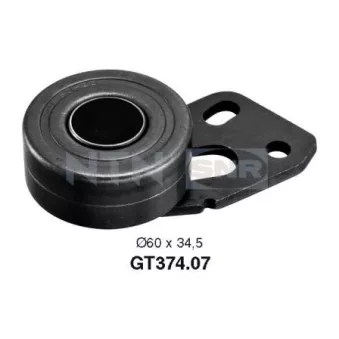 Poulie-tendeur, courroie crantée SNR GT374.07