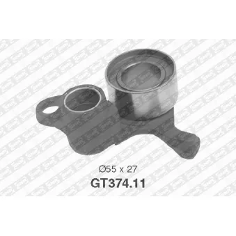 Poulie-tendeur, courroie crantée SNR OEM 14510PCF003