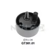 SNR GT381.01 - Poulie-tendeur, courroie crantée