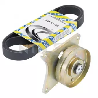 Jeu de courroies trapézoïdales à nervures SNR OEM 117203945R