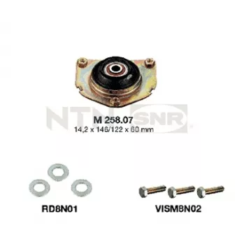 Kit coupelle de suspension SNR OEM 14496821