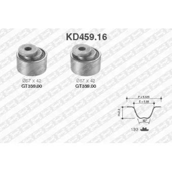 Kit de distribution SNR OEM 083107