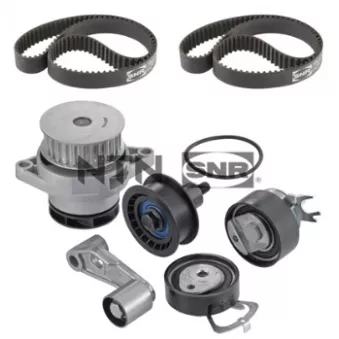 Pompe à eau + kit de courroie de distribution SNR OEM 036109243AB