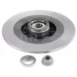 Jeu de 2 disques de frein arrière SNR [KF155.90U]