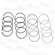 Jeu de segments de pistons MOTIVE [9042]
